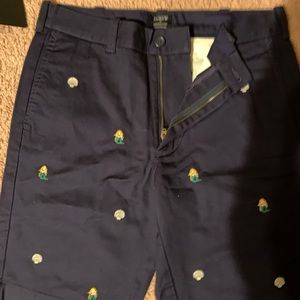 J crew mermaid and sea shell shorts